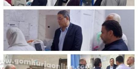 وكيل وزارة الصحة بالمنوفية يفاجئ مستشفي قويسنا المركزي - الكويت الاخباري