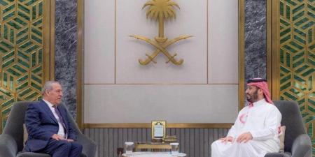 ولي العهد السعودي يبحث مع نائب الرئيس الفلسطيني تطورات الأوضاع في فلسطين - الكويت الاخباري