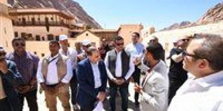 وزير الإسكان يزور "دير سانت كاترين" بمنطقة وادي الدير - الكويت الاخباري