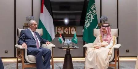 وزير الخارجية السعودي يبحث مع نائب الرئيس الفلسطيني تطورات الأوضاع في فلسطين - الكويت الاخباري