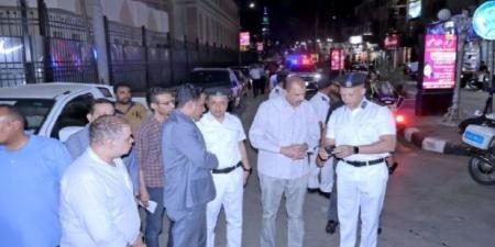 محافظ سوهاج يتفقد عددا من شوارع المدينة لمتابعة أعمال التخطيط المروري - الكويت الاخباري