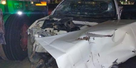 إصابة 3 أشخاص من بينهم أب ونجله فى اصطدام نقل بالرصيف بالدقهلية - الكويت الاخباري