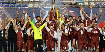 قطر تتوج بالنسخة العاشرة لكأس العرب لكرة اليد - الكويت الاخباري