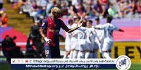لامين يامال يسجل هدف التعادل لبرشلونة في شباك ريال مدريد - الكويت الاخباري