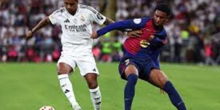 البث المباشر لمباراة ريال مدريد وبرشلونة الأن الدوري الإسباني #ريال_مدريد   #برشلونة  #الدوري_الإسباني   #الكلاسيكو - الكويت الاخباري