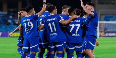 الهلال يكتسح العروبة برباعية فى الدورى السعودى - الكويت الاخباري