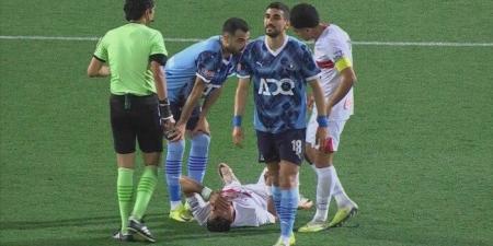 طبيب الزمالك يكشف تفاصيل إصابة ثلاثي الفريق خلال مواجهة بيراميدز - الكويت الاخباري
