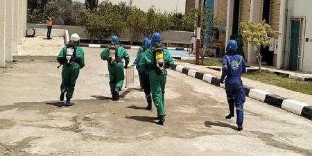 لرفع جاهزية فرق الطوارئ.. تنفيذ سيناريو محاكاة لمواجهة تسريب غاز الكلور بمحطة مياه 2 بدمنهور - الكويت الاخباري