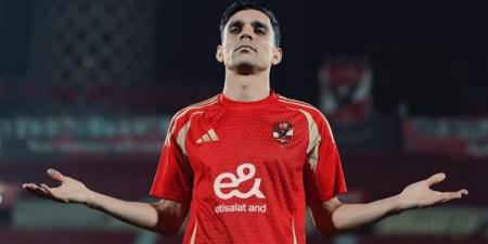 بن شرقي يسجل الهدف الأول للأهلي فى مرمى سيراميكا كليوباترافيديو - الكويت الاخباري