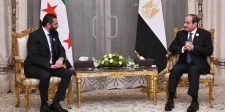 عاجل | أحمد الشرع يشكر الرئيس السيسي: «رأيت حرصه على نهضة سوريا وإعمارها» - الكويت الاخباري