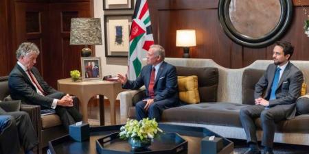 الملك يستقبل مستشار الأمن القومي البريطاني جوناثان باول - الكويت الاخباري