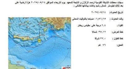 بيان عاجل: تفاصيل الزلزال الذي شعر به سكان القاهرة وعدة محافظات - الكويت الاخباري