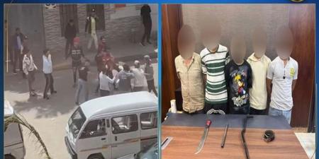 الداخلية تكشف تفاصيل "خناقة بالأسلحة البيضاء" في الجيزة .. فيديو  - الكويت الاخباري