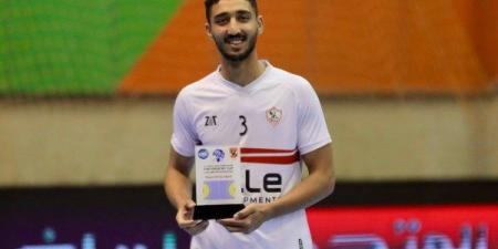 مازن رضا أفضل لاعب في مباراة الزمالك وكينشاسا - الكويت الاخباري