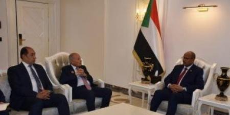 أبو الغيط يلتقى الفريق أول إبراهيم جابر نائب رئيس مجلس السيادة السودانى - الكويت الاخباري