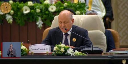«العليمي» يشكر مصر والرئيس السيسي على التسهيلات الممنوحة لليمنيين - الكويت الاخباري
