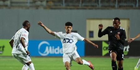 مروان حمدي يحرز الهدف الأول لـ بيراميدز أمام بتروجيت - الكويت الاخباري