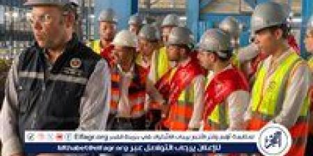 طلاب علوم حلوان في زيارة ميدانية لشركة صلب مصر - الكويت الاخباري
