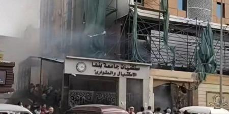 السيطرة على حريق محدود بمستشفى بنها الجامعي - الكويت الاخباري