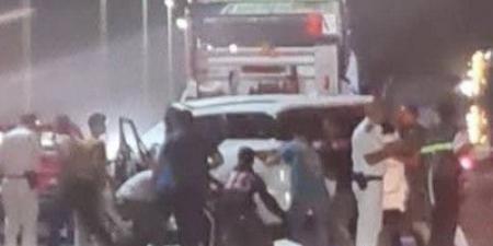 إصابة شخصان في حادث تصادم على الطريق الزراعي بطوخ - الكويت الاخباري