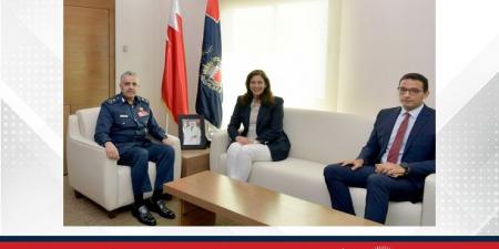 نائب رئيس الأمن العام يستقبل سفيرة جمهورية مصر العربية لدى مملكة البحرين - الكويت الاخباري