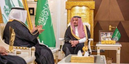 أمير القصيم يستقبل أمين مركز الملك عبدالعزيز للتواصل الحضاري - الكويت الاخباري