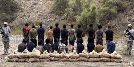 ضبط 22 شخصا لمحاولتهم تهريب كمية من نبات القات المخدر بمنطقة عسير - الكويت الاخباري