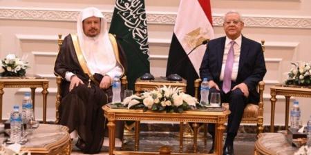 حنفي جبالي يستقبل رئيس مجلس الشورى السعودي بالعاصمة الإدارية الجديدة - الكويت الاخباري