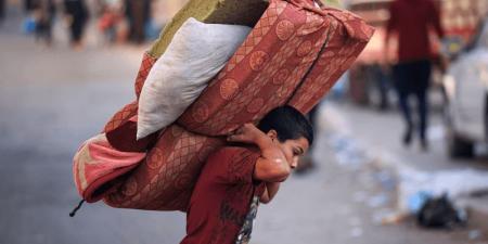 وزير الخارجية الأمريكي ينفي إجبار الفلسطينيين على مغادرة غزة - الكويت الاخباري