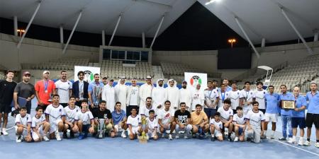 تنس اليرموك يتوج بلقب بطولة الاتحاد - الكويت الاخباري