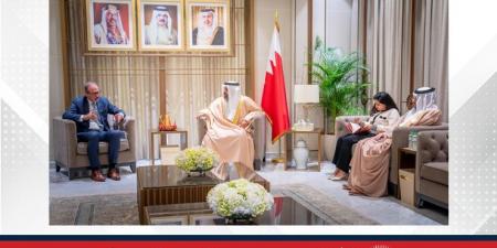 وزير المالية والاقتصاد الوطني يستقبل سفير جمهورية ألمانيا الاتحادية لدى مملكة البحرين بمناسبة انتهاء فترة عمله - الكويت الاخباري