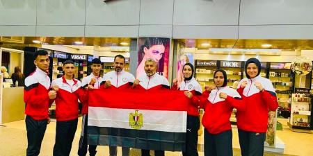 منتخب مصر يطير إلى تركيا للمشاركة في بطولة العالم للمواي تاي - الكويت الاخباري