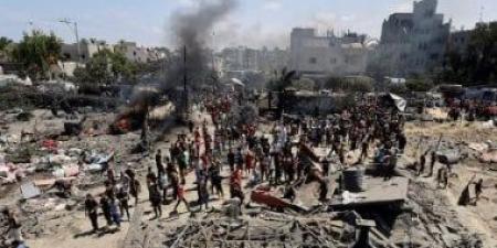 11 شهيدا بينهم أطفال ونساء فى مجزرة الاحتلال شرق خان يونس - الكويت الاخباري