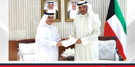 وزير خارجية دولة الكويت يتسلم رسالة خطية من وزير الخارجية - الكويت الاخباري