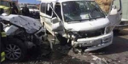 إصابة ٤ أشخاص في حادث ميكروباص أعلى الطريق الإقليمي بالصف - الكويت الاخباري