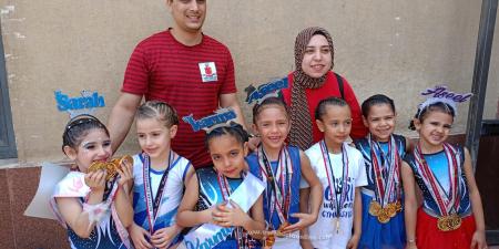 5 لاعبات يحصدن الميداليات الذهبية في بطولة الجمهورية للجمباز - الكويت الاخباري