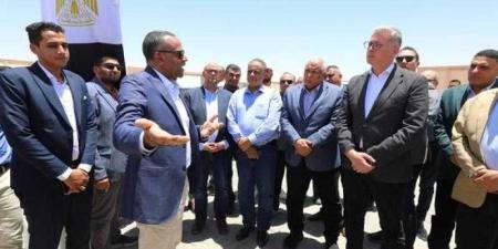 وزير البترول يفتتح محطة الغاز الرئيسية التابعة لشركة طاقة غاز - المغذية لمدينة الخارجة بالوادي الجديد - الكويت الاخباري