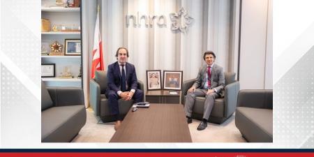 الرئيس التنفيذي للهيئة الوطنية لتنظيم المهن والخدمات الصحية يستقبل نائب رئيس البعثة للشؤون الاقتصادية بسفارة جمهورية الأرجنتين لدى مملكة البحرين والمقيم في الرياض - الكويت الاخباري