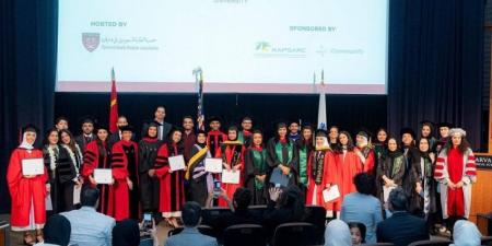 الطلبة السعوديون في جامعة هارفارد يحتفلون بتخريج 50 مبتعثًا من جامعات أمريكية - الكويت الاخباري