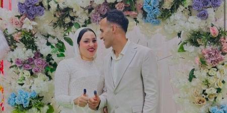 ناصر منسي يحتفل بعقد قرانه ويشارك الجمهور فرحته - الكويت الاخباري