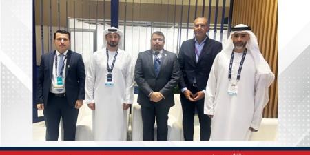 على هامش مشاركته في افتتاح أعمال مؤتمر المرافق العالمي 2025.. وزير شؤون الكهرباء والماء يلتقي رئيس دائرة الطاقة في إمارة أبوظبي وعدد من كبار المسؤولين - الكويت الاخباري