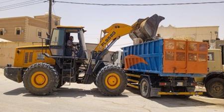النعيرية تزيل 8600 م3 من المخلفات والأنقاض - الكويت الاخباري