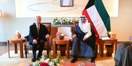 ولي العهد الكويتي يستقبل عضو مجلس النواب الياباني ورئيس جمعية الصداقة البرلمانية اليابانية - الكويتية - الكويت الاخباري