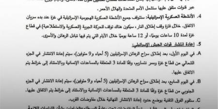الكشف عن مسودة اتفاق ويتكوف لوقف إطلاق النار في غزة - وثيقة - الكويت الاخباري