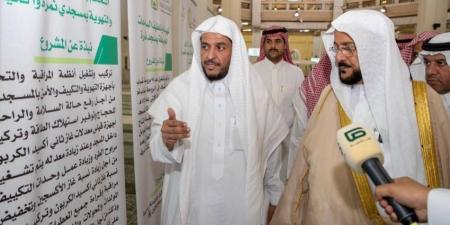 وزير الشؤون الاسلامية: المظلات الجديدة في مسجد نمرة تحفة فنية بدعم من ولاة الامر - الكويت الاخباري