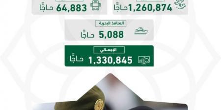 الجوازات: (1,330,845) حاجًّا قدموا من خارج المملكة عبر المنافذ الدولية - الكويت الاخباري