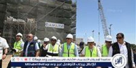 محافظ أسيوط يستقبل وزير الموارد المائية والري ويتفقدان مشروع قناطر ديروط الجديدة - الكويت الاخباري