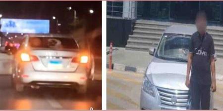 فيديو أشعل السوشيال ميديا.. ضبط قائد سيارة عرض حياة المواطنين للخطر بالجيزة - الكويت الاخباري