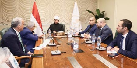 وزير الأوقاف يستقبل رئيس اتحاد الناشرين العرب بالعاصمة الإدارية - الكويت الاخباري