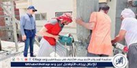 إزالة دور خامس بعقار وأعمدة لآخر وإيقاف استكمال دور سحري ضمن حملة مكبرة بغرب المنصورة - الكويت الاخباري